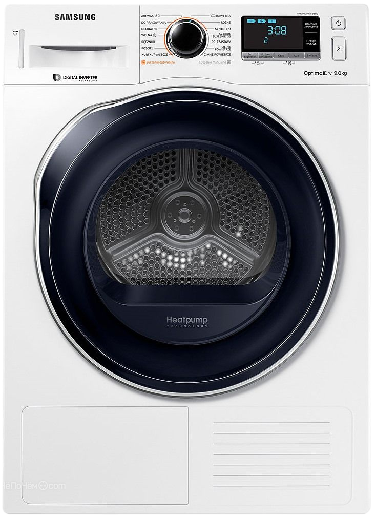 Замена вентилятора Samsung DV90M6200CW
